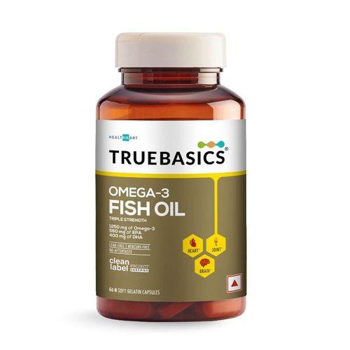 Triple Strength Fish Oil (120 ct) – For Brain, Eye, Heart Health