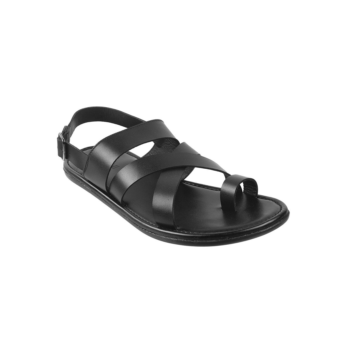 Buy Mochi Men Black Sandals Online at Best Price | Distacart