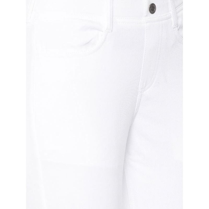 go colors white jeggings