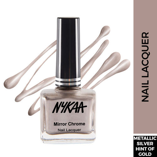 Nykaa Mirror Chrome Nail Lacquer Buy Nykaa Mirror Chrome Nail Lacquer Online At Best Price In India Nykaa ?original products ?cod ?free shipping. nykaa mirror chrome nail lacquer blonde gold 164