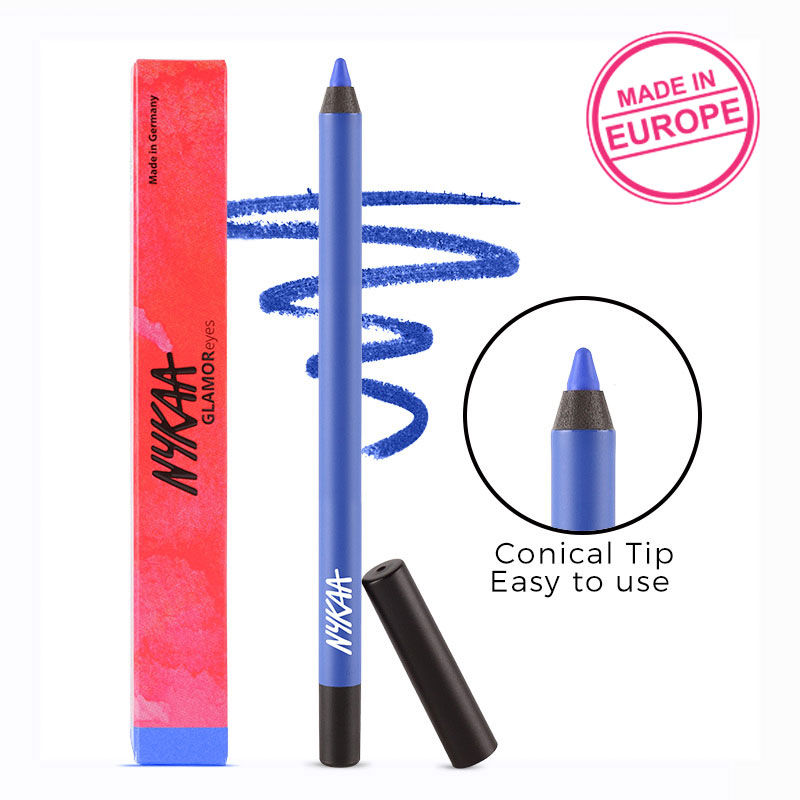 NYKAA Glamoreyes Eyeliner Pencil - Blue Hex -01