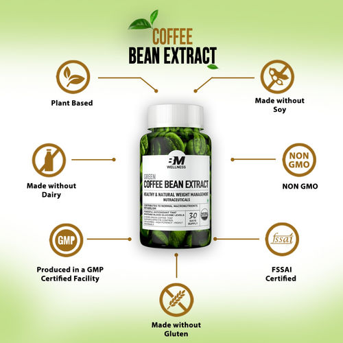 big muscles green coffee bean extract 1000mg tablets