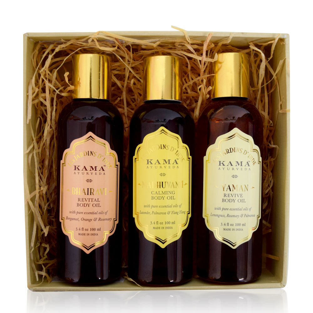 Kama Ayurveda Body Oil Gift Box Buy Kama Ayurveda Body Oil Gift Box Online at Best Price in