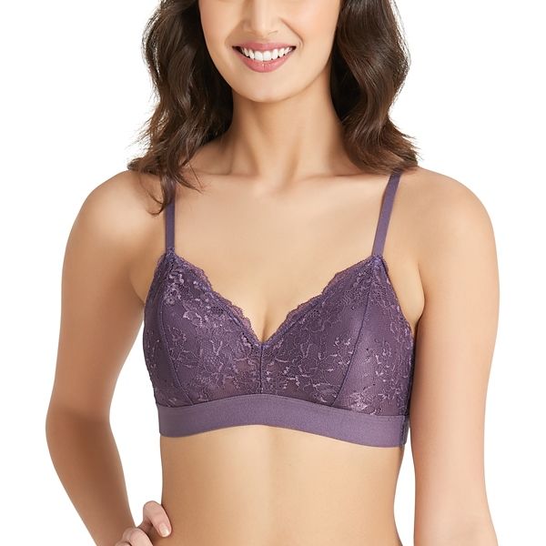 purple bralette