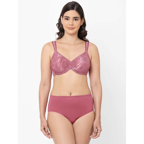Wacoal Awareness Non-Padded Wired Full Coverage Full Support Everyday  Comfort Bra - Pink (36DDD)
