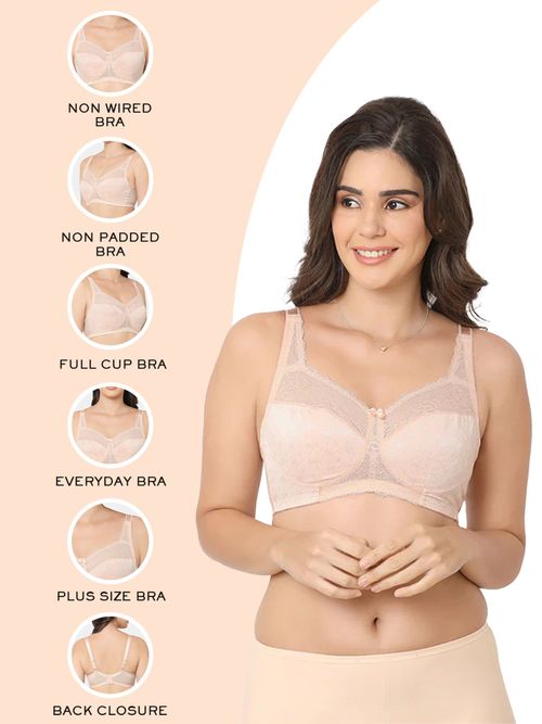 Buy Wacoal Classic Non Padded Non Wired Full Coverage Plus Size