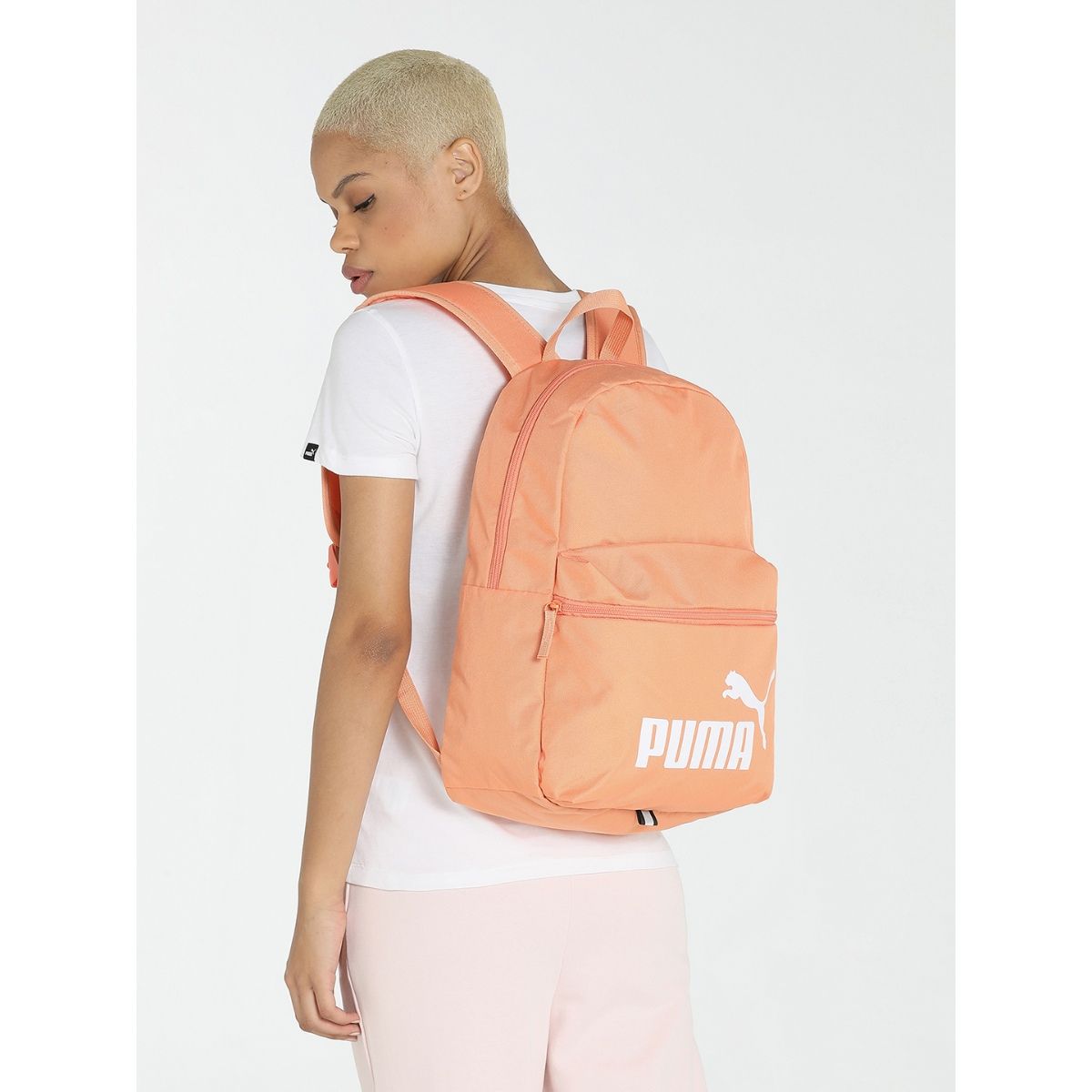 Puma orange backpack online