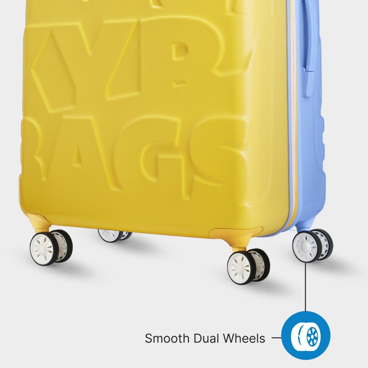 Skybags Oscar Polycarbonate 69.2 cms Tropical Blue Hard Sided Suitcase  (OSCAR69TRB) : Amazon.in: Fashion