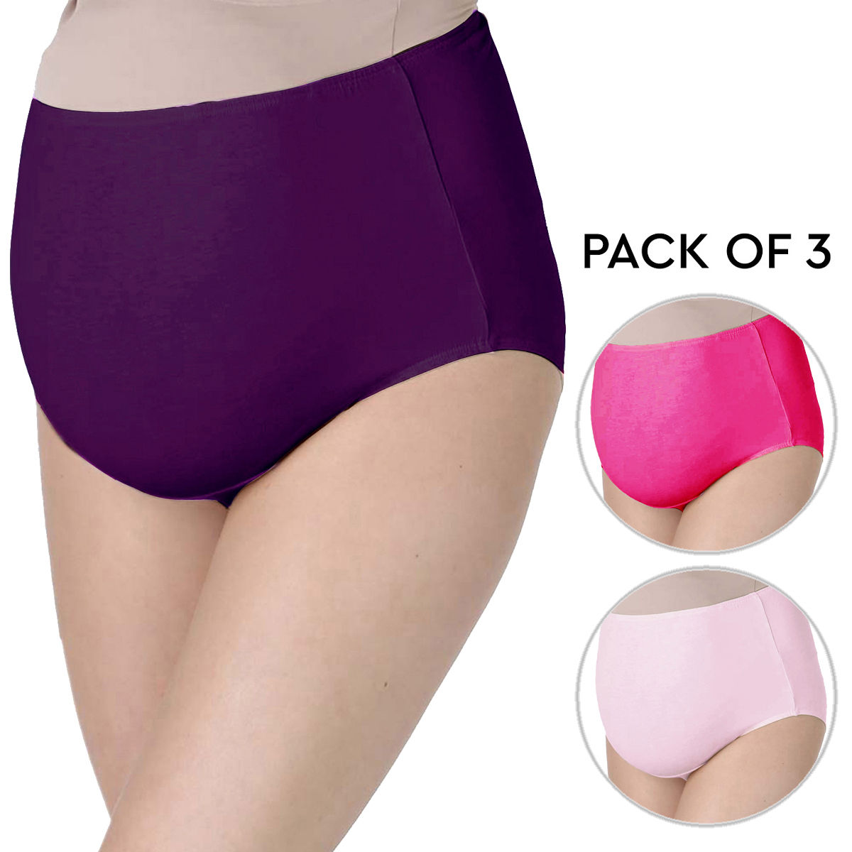 Morph Maternity Pack Of 3 Maternity Panties MultiColor Buy Morph