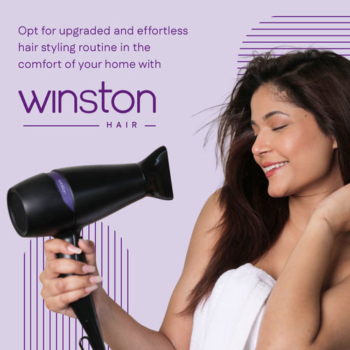 Buy Winston Turbo Hair Dryer 2200w with Diffuser Concentrator