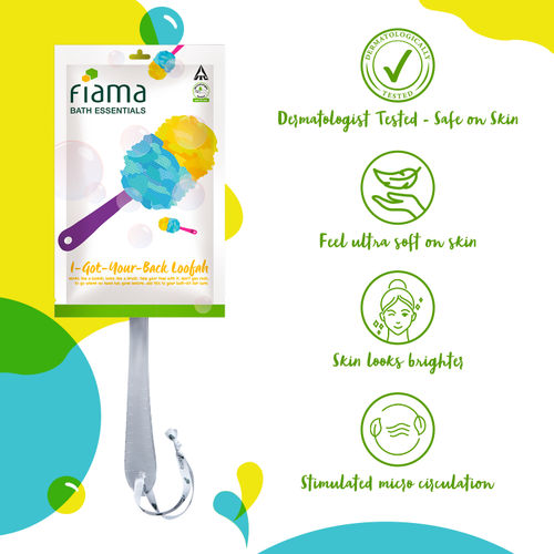Fiama Bath Essentials I Got Your Back Loofah Buy Fiama Bath Essentials I Got Your Back Loofah Online At Best Price In India Nykaaman