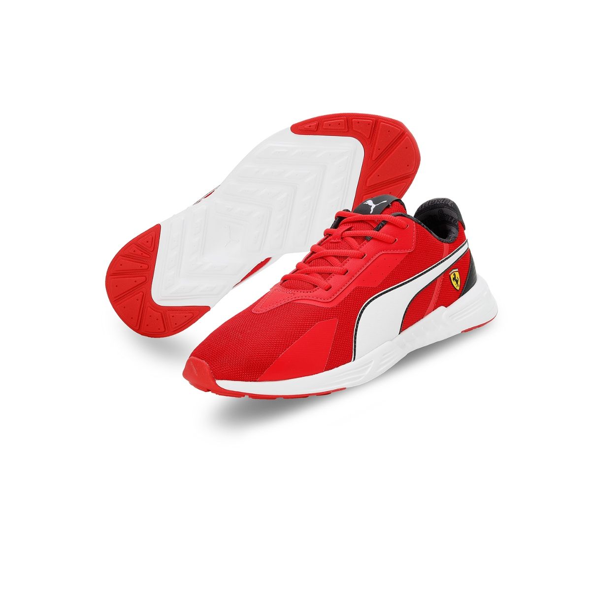 Buy Puma Ferrari Tiburion Unisex Red Sneakers Online