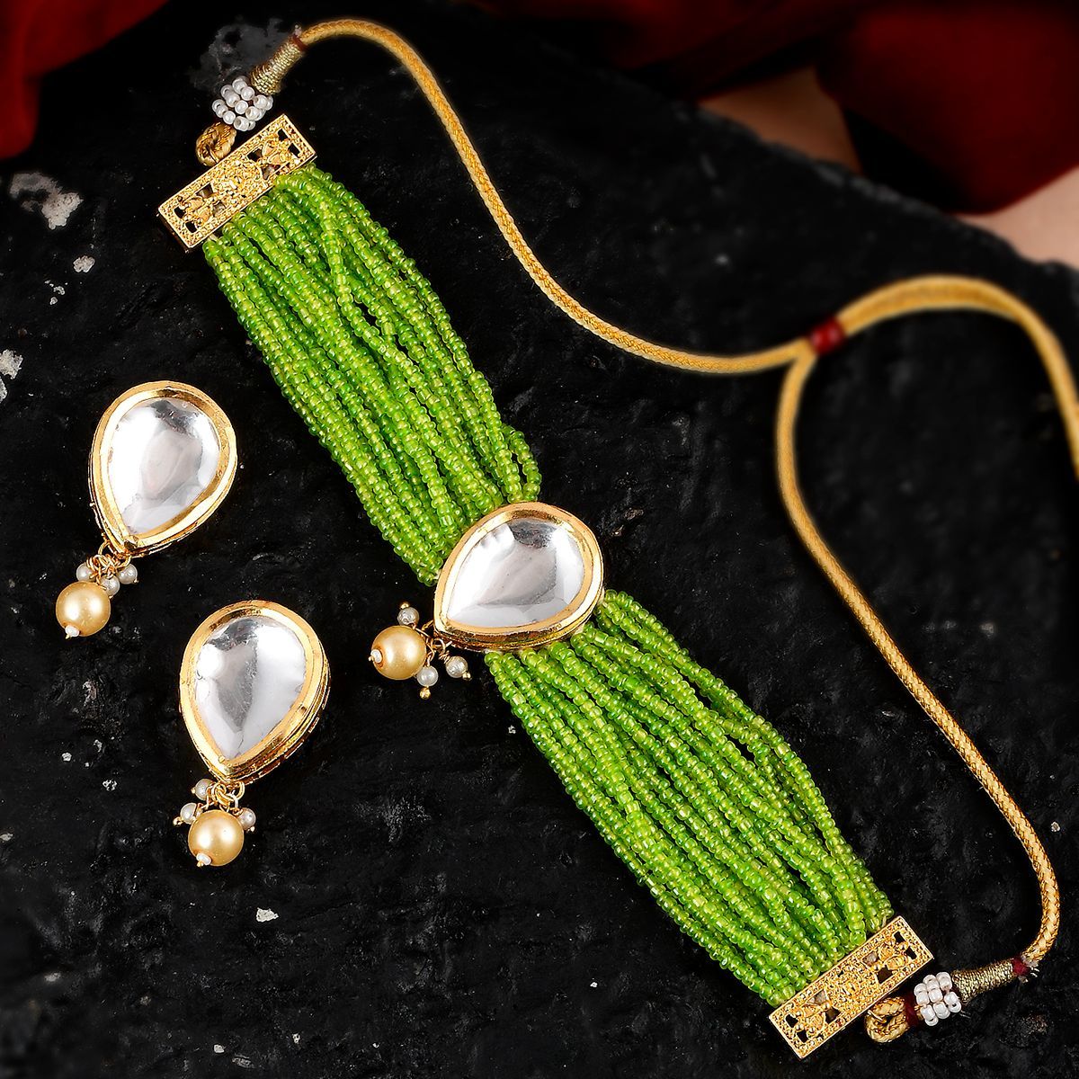 Light hot sale green jewelry