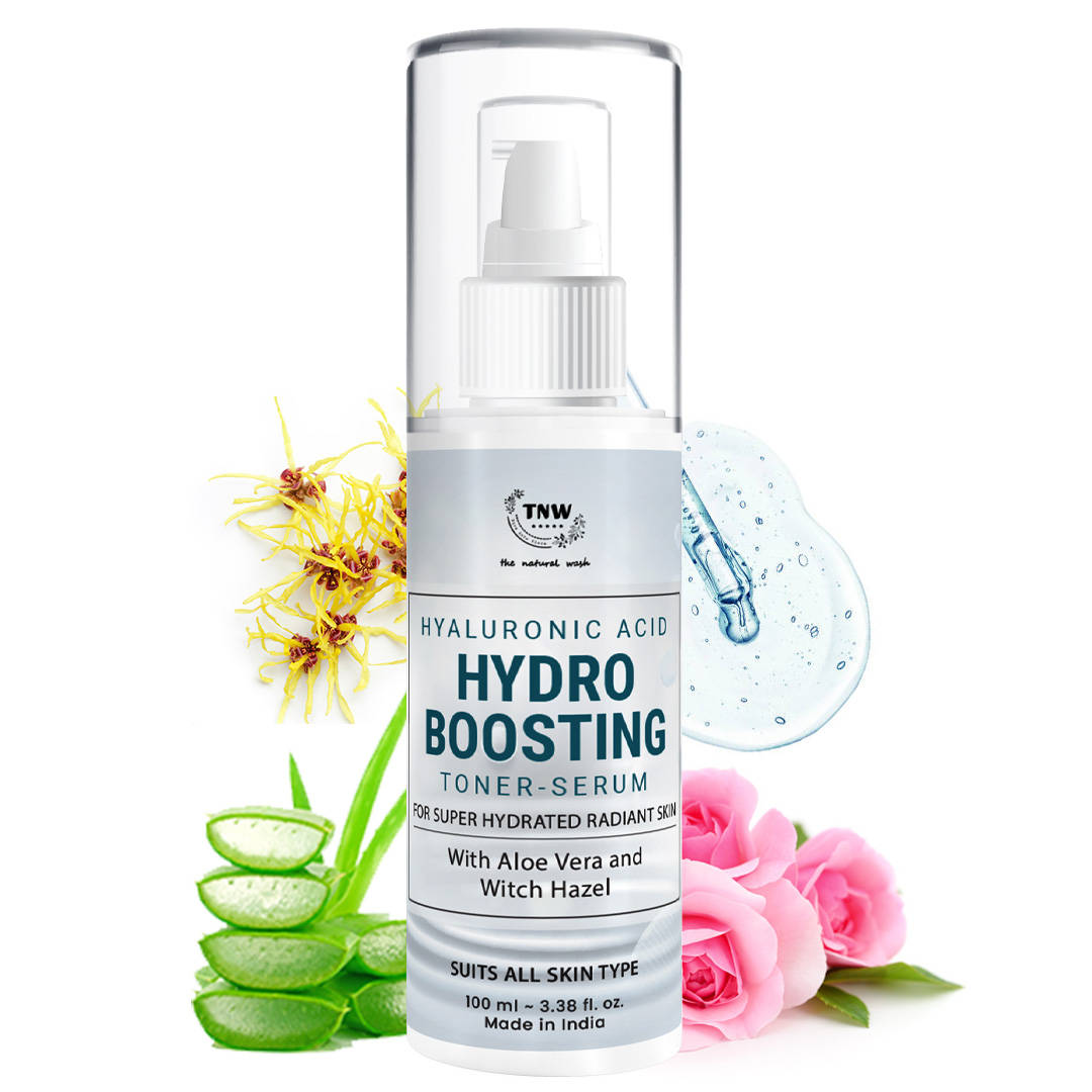 TNW The Natural Wash Hyaluronic Acid Hydro Boosting Face Toner-Serum for Super Hydrated Radiant Skin