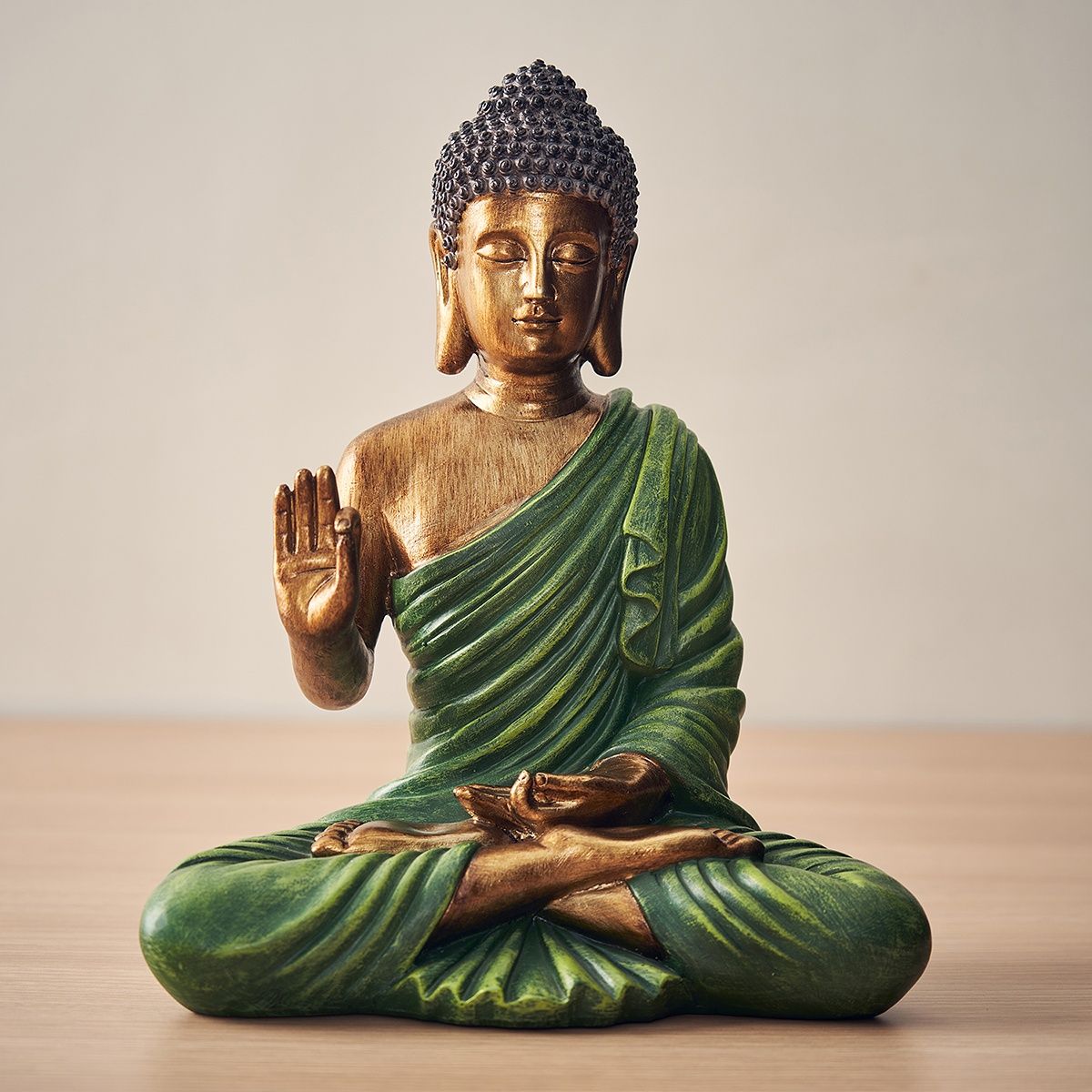 Sitting buddha clearance statue