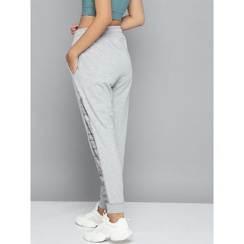 Buy Alcis Women Grey Melange Solid Slim-fit Training Joggers With