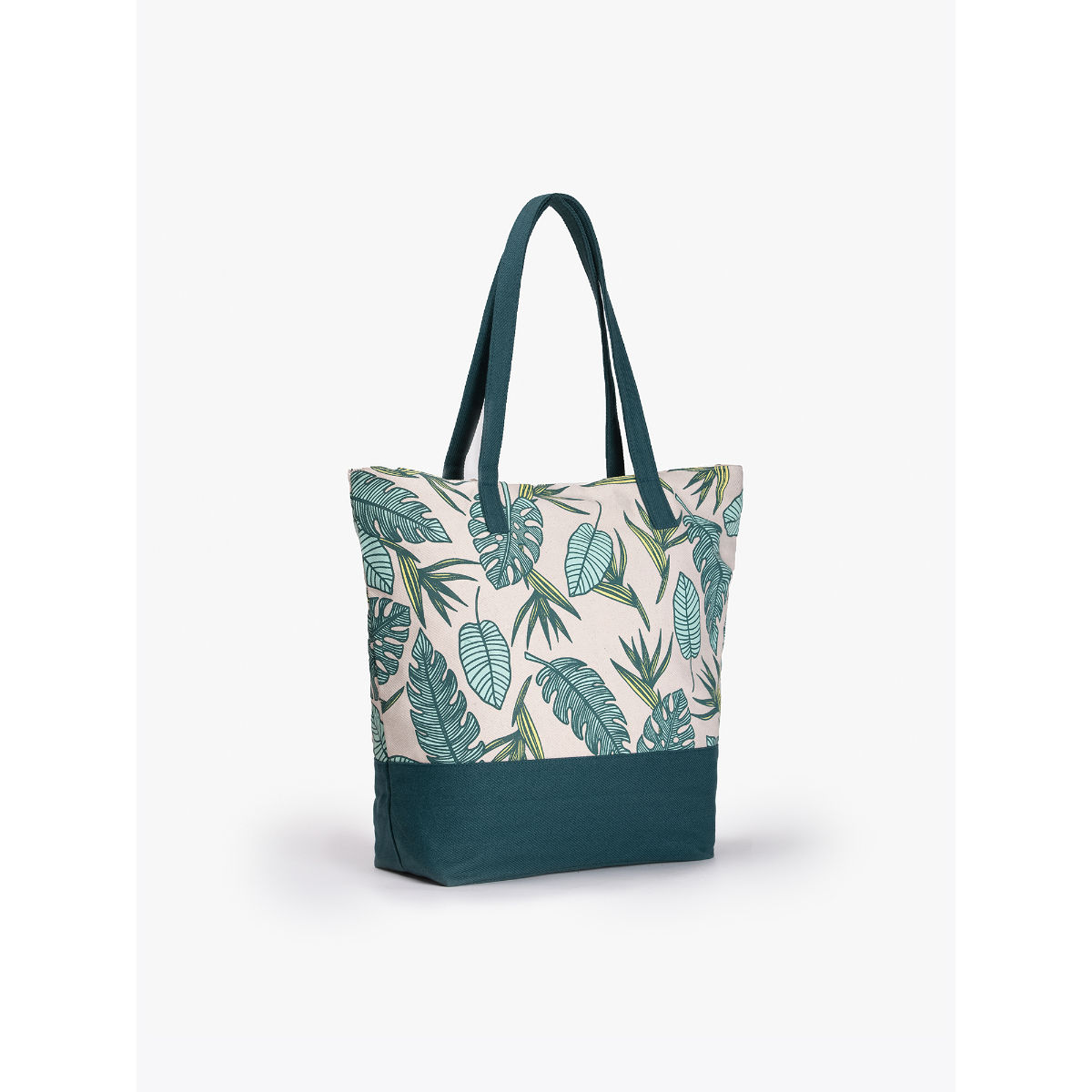 Buy EcoRight Green Tropical Organic Cotton Tote Bag Online