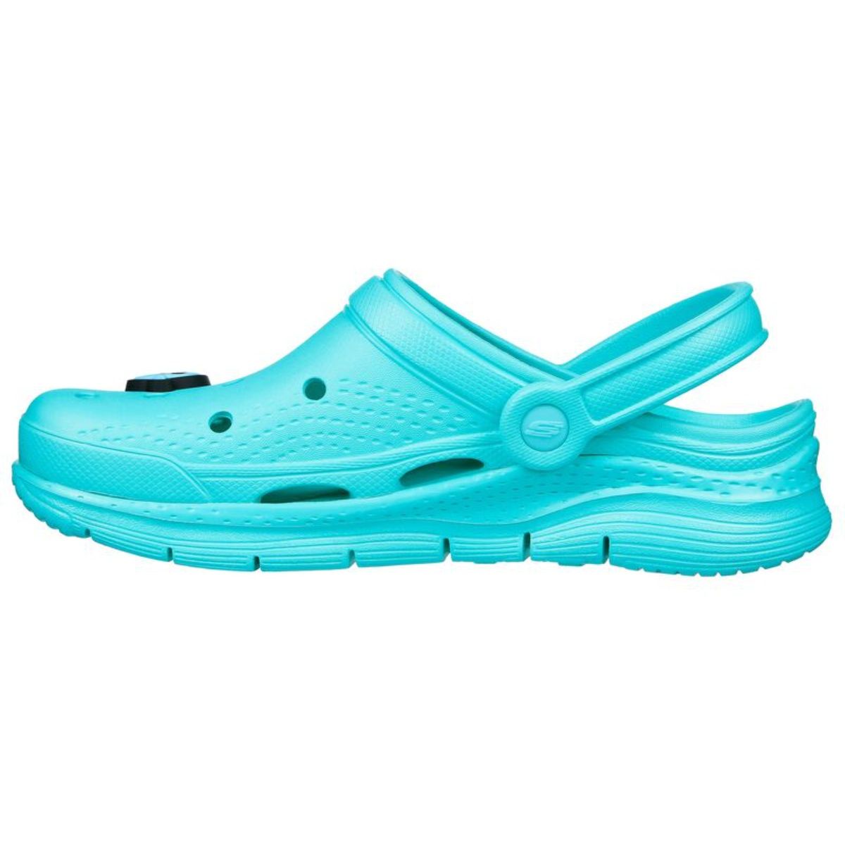 Buy SKECHERS Arch Fit Foamies-woof Feels Turquoise Sandal Online