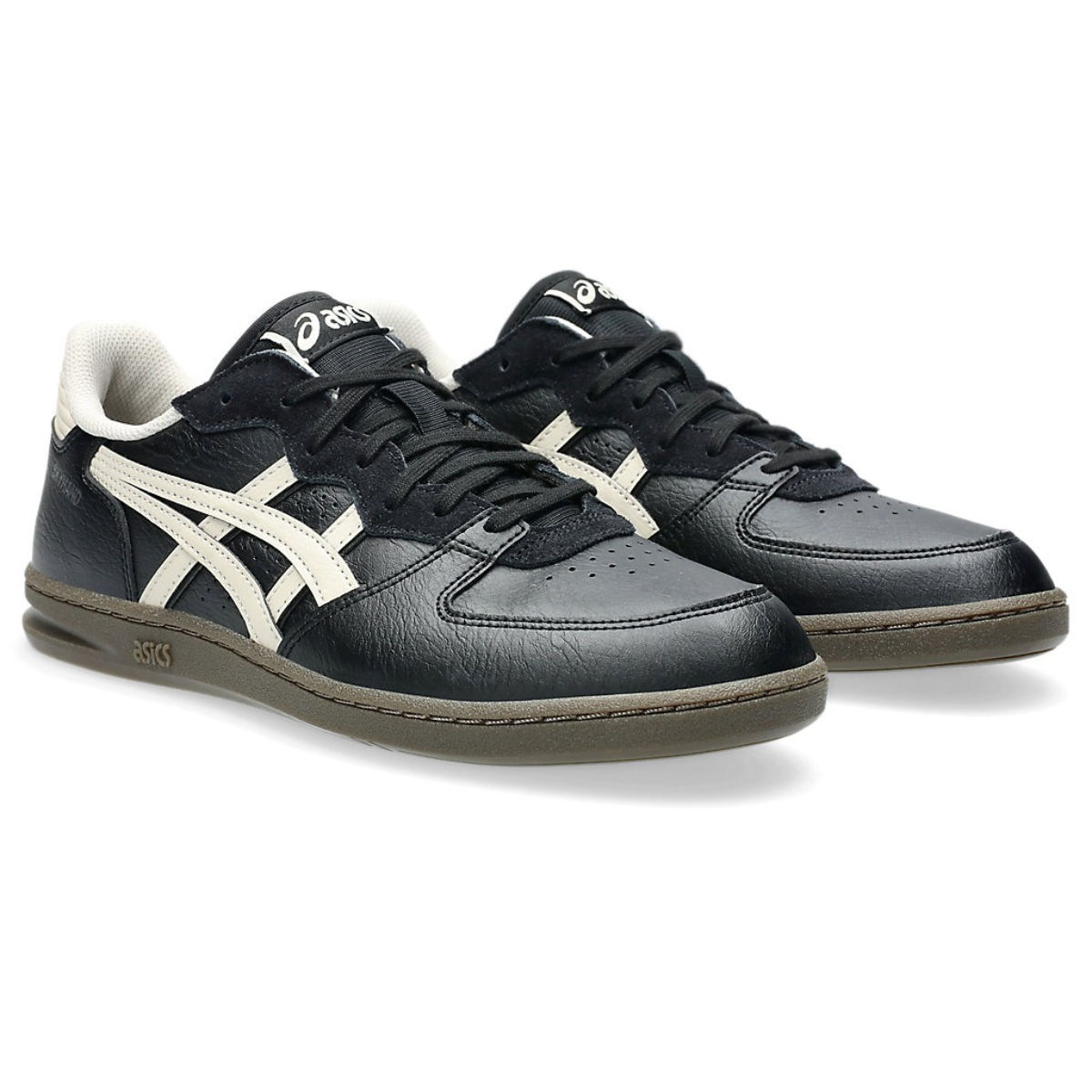 ASICS Unisex SKYHAND OG Sneakers Black & White (US 6)