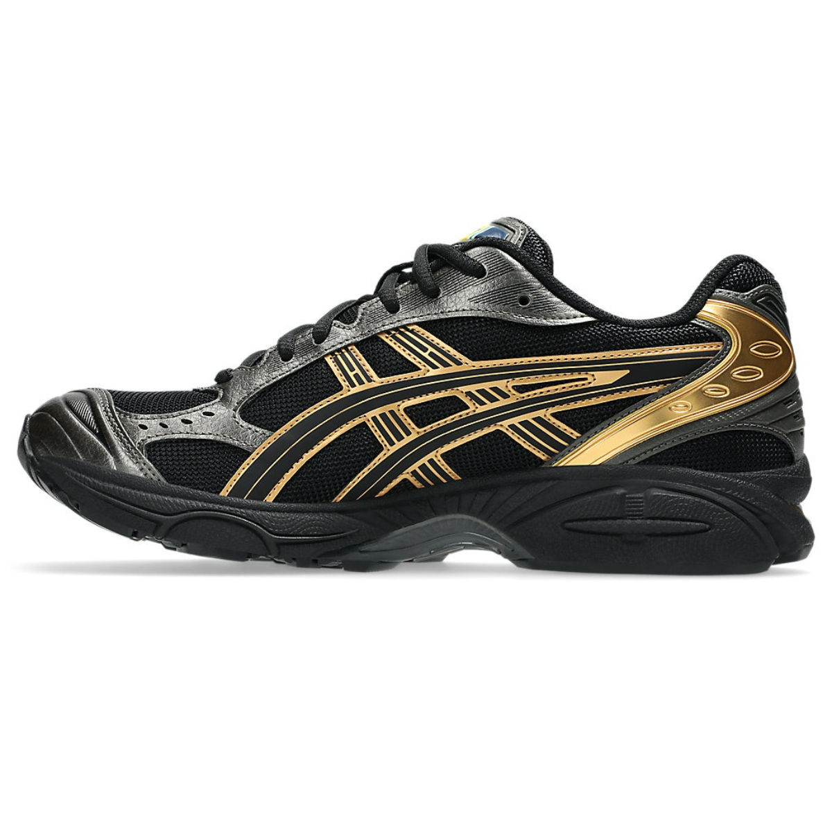 ASICS GEL-KAYANO ブラック/シルバー/ゴールド Buy ASICS Unisex GEL-KAYANO 14 Sneakers Silver & Gold Online