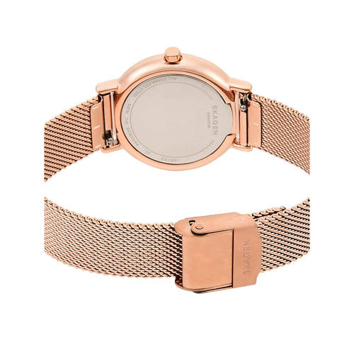 Buy Skagen Signatur Rose Gold Watch SKW2694 For Women Online display picture 2