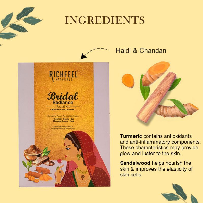 Richfeel Bridal Radiance Facial Kit Buy Richfeel Bridal Radiance
