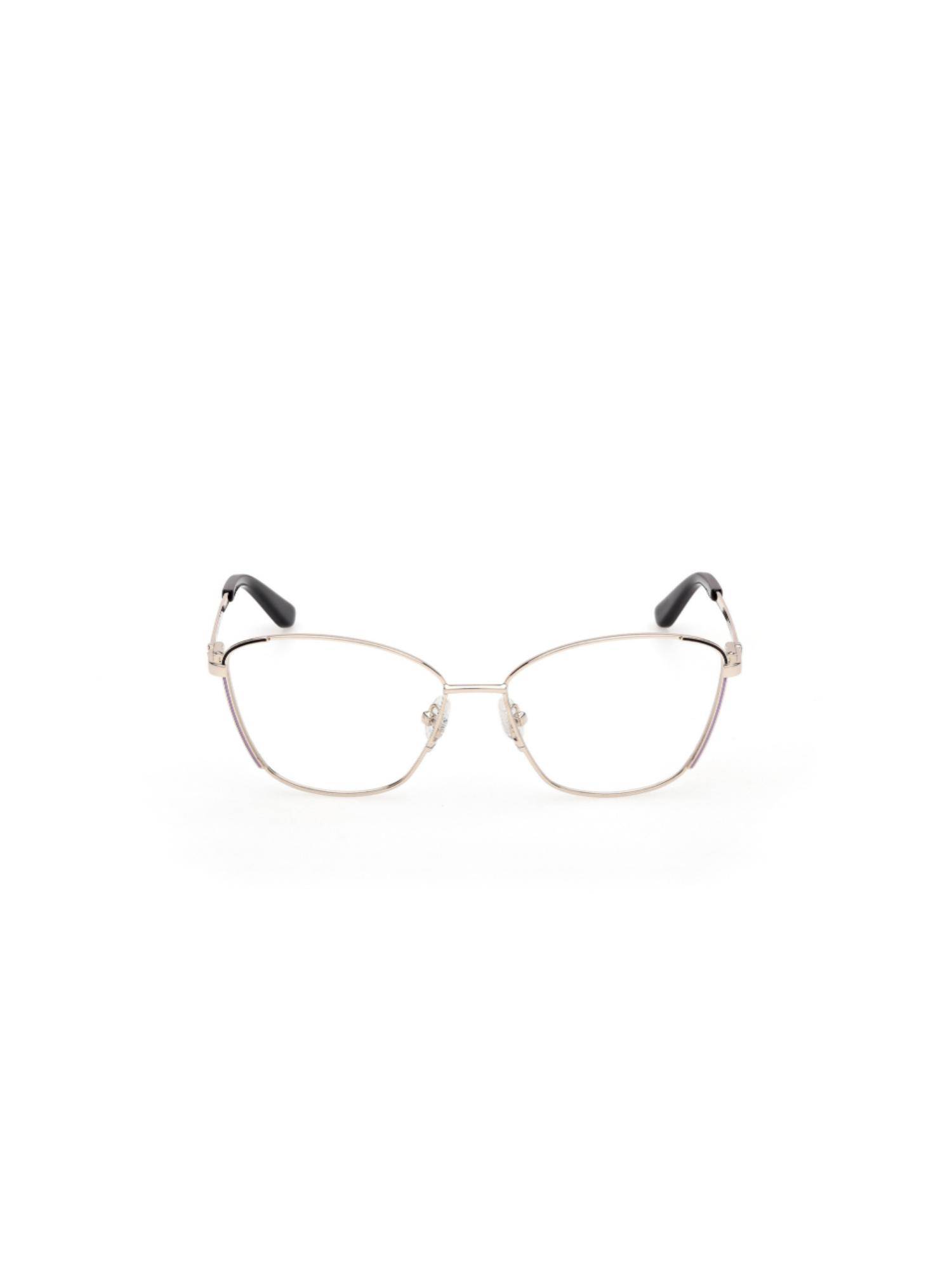 Guess Women Metal Full Rim Cat Eye Black Eyeglass Frame (54)