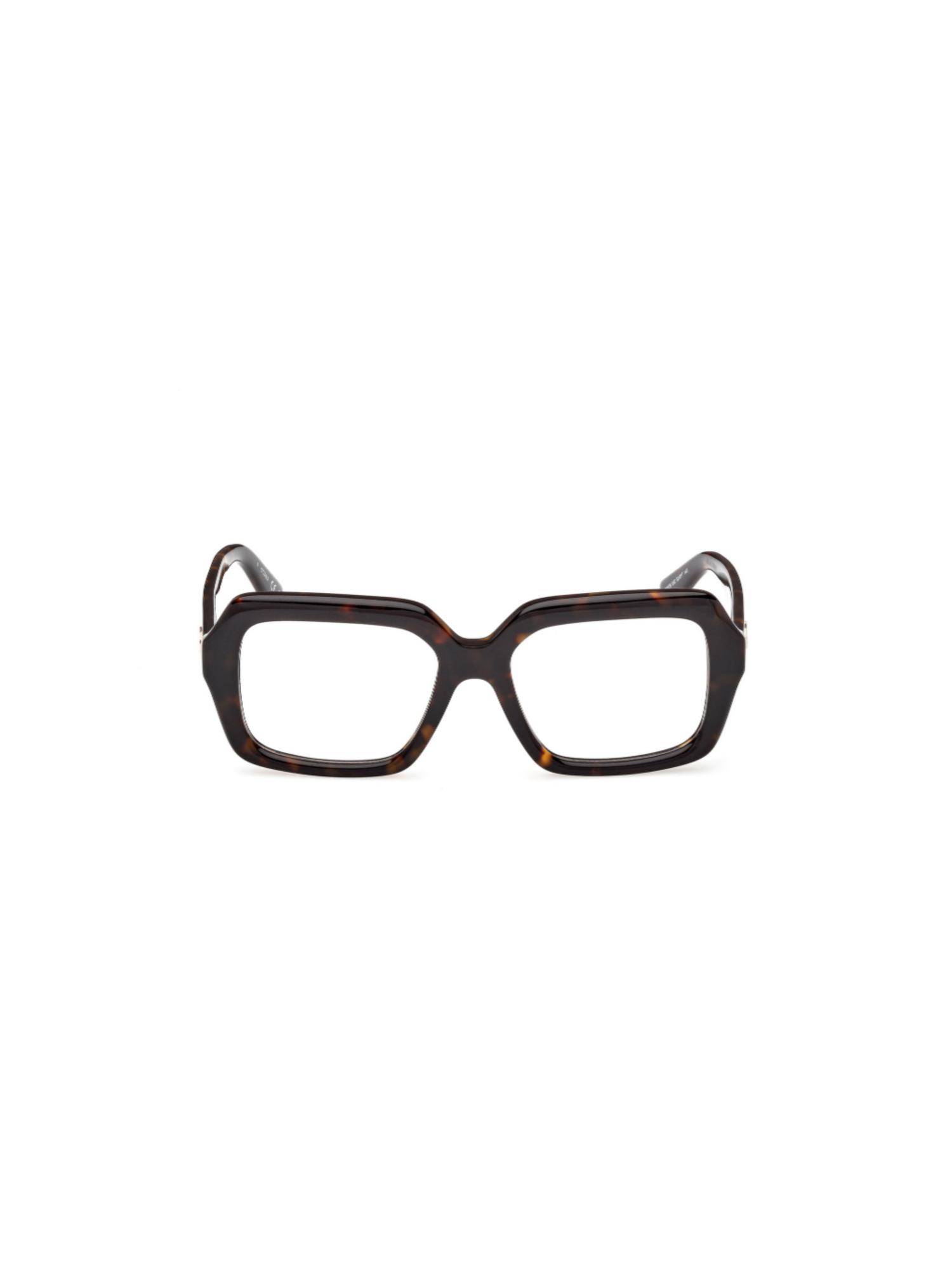 Guess Women Acetate Full Rim Square Brown Eyeglass Frame (52)