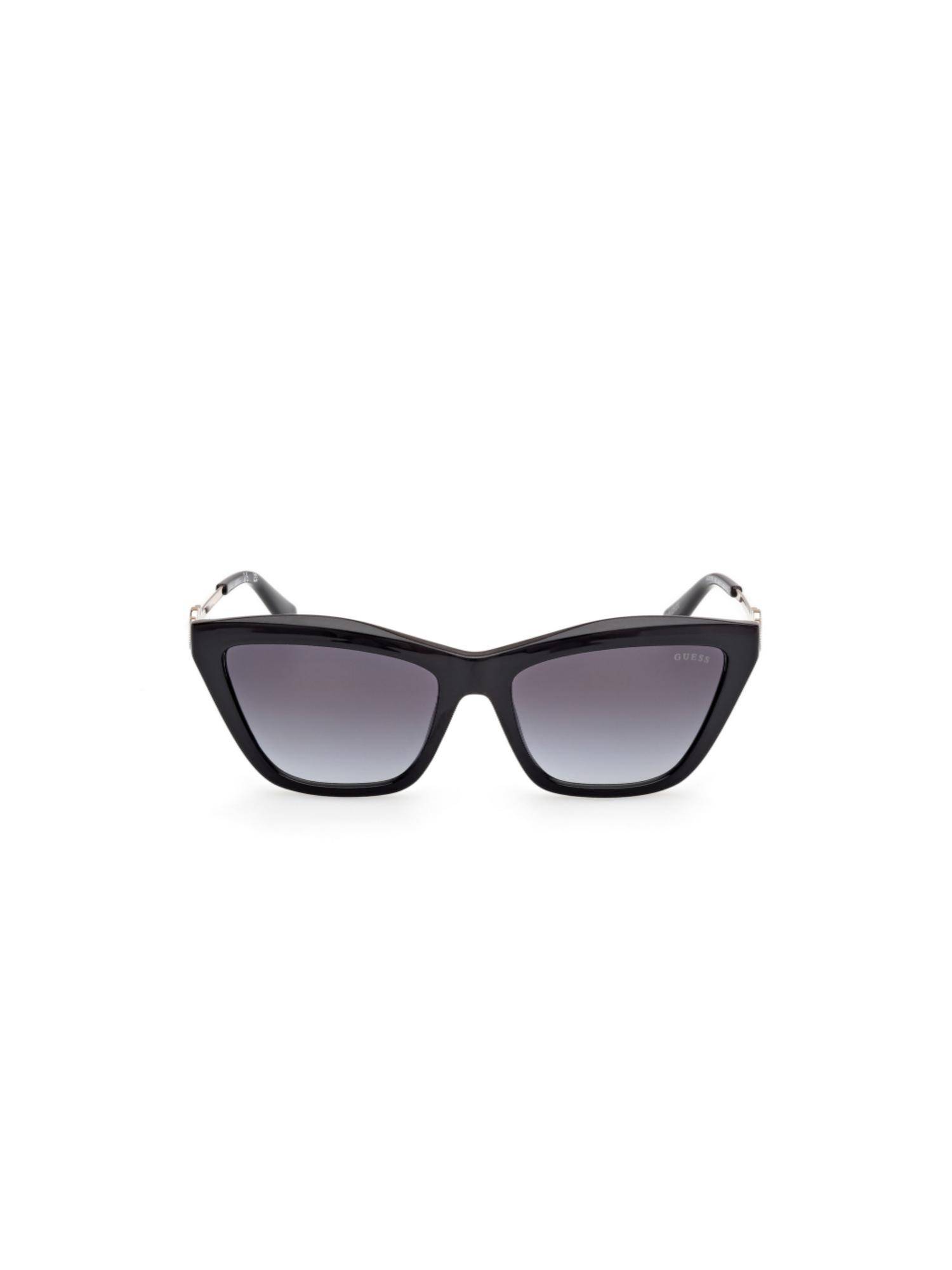 Guess Women Full UV Protected PC Full Rim Cat Eye Grey Lens Sunglasses (56)