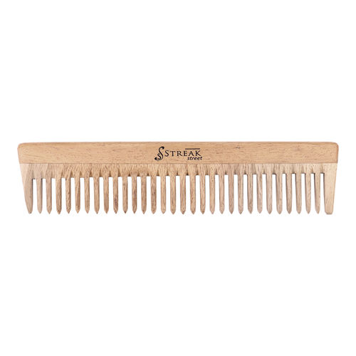 Wooden Comb (Wide and Fine Tooth)