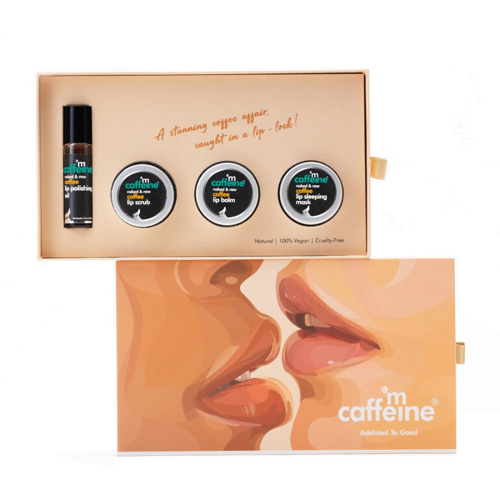 MCaffeine Coffee Addiction Lip Gift Kit - Diwali Gift Sets & Combos For Women & Men