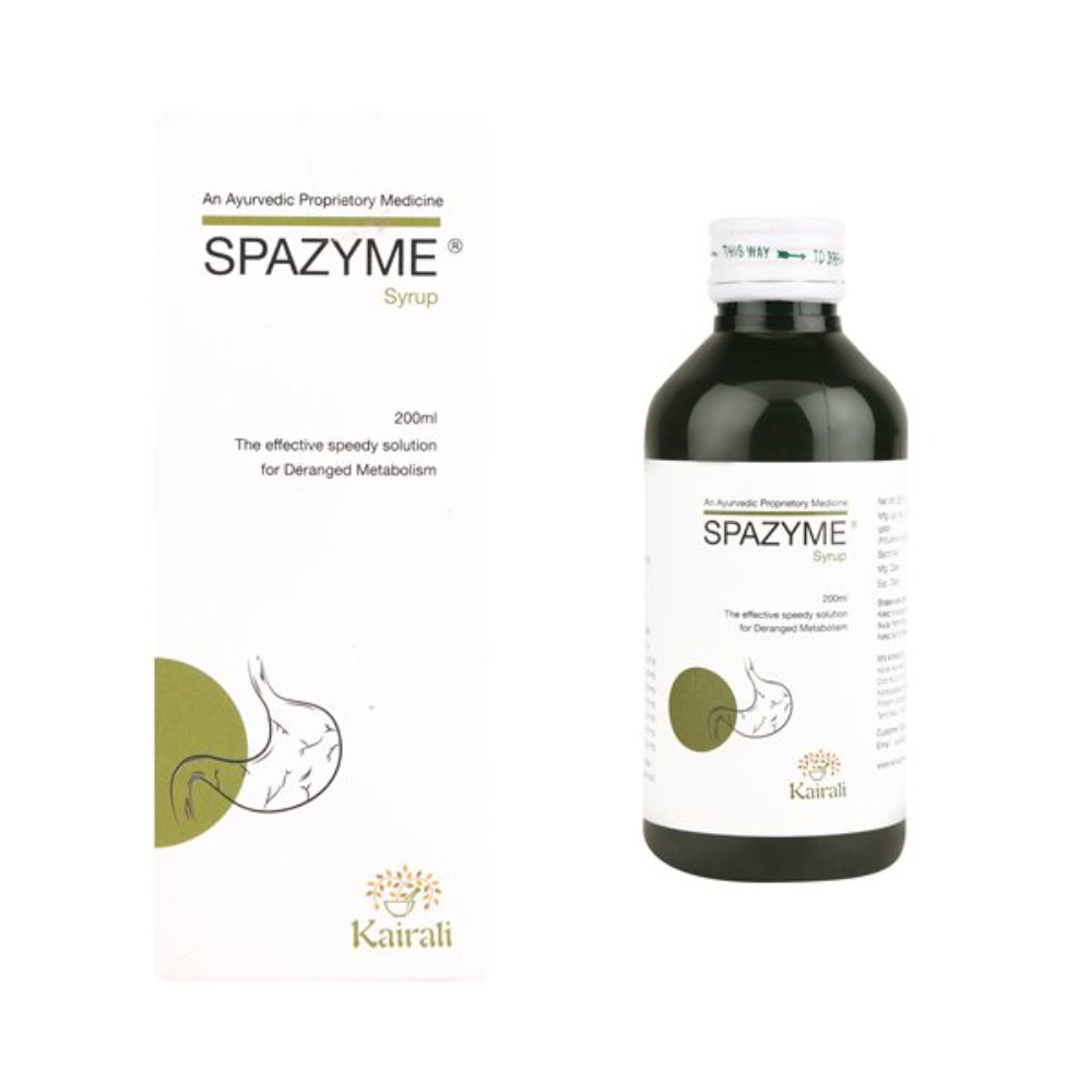 Kairali Spazyme Syrup (The Effective Speedy Solution For Deranged Metabolism)