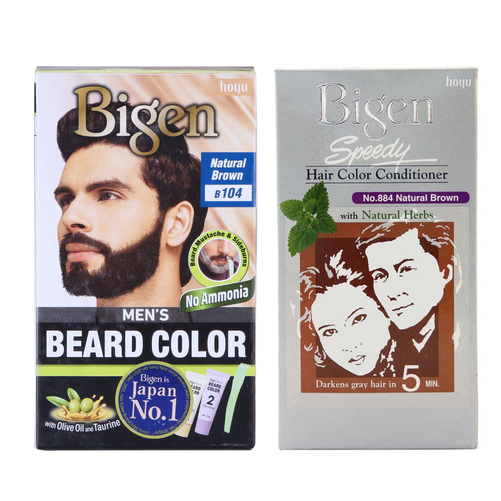Buy Bigen Mens Beard Color 40g  Brownish Black B102 Pack of 1 Online  at Low Prices in India  Amazonin