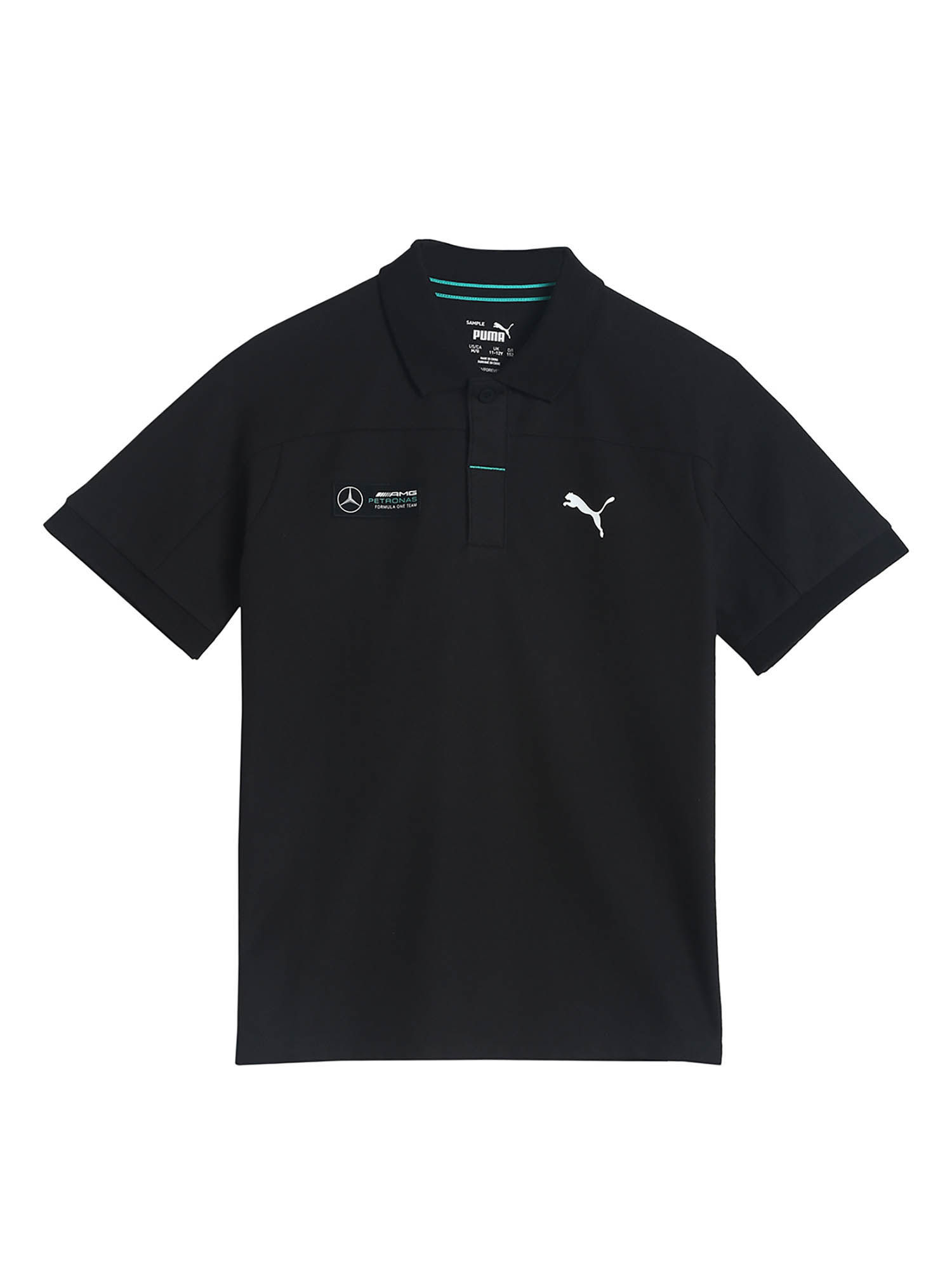 Puma Solid Mercedes F1 Kids Polo Shirt 