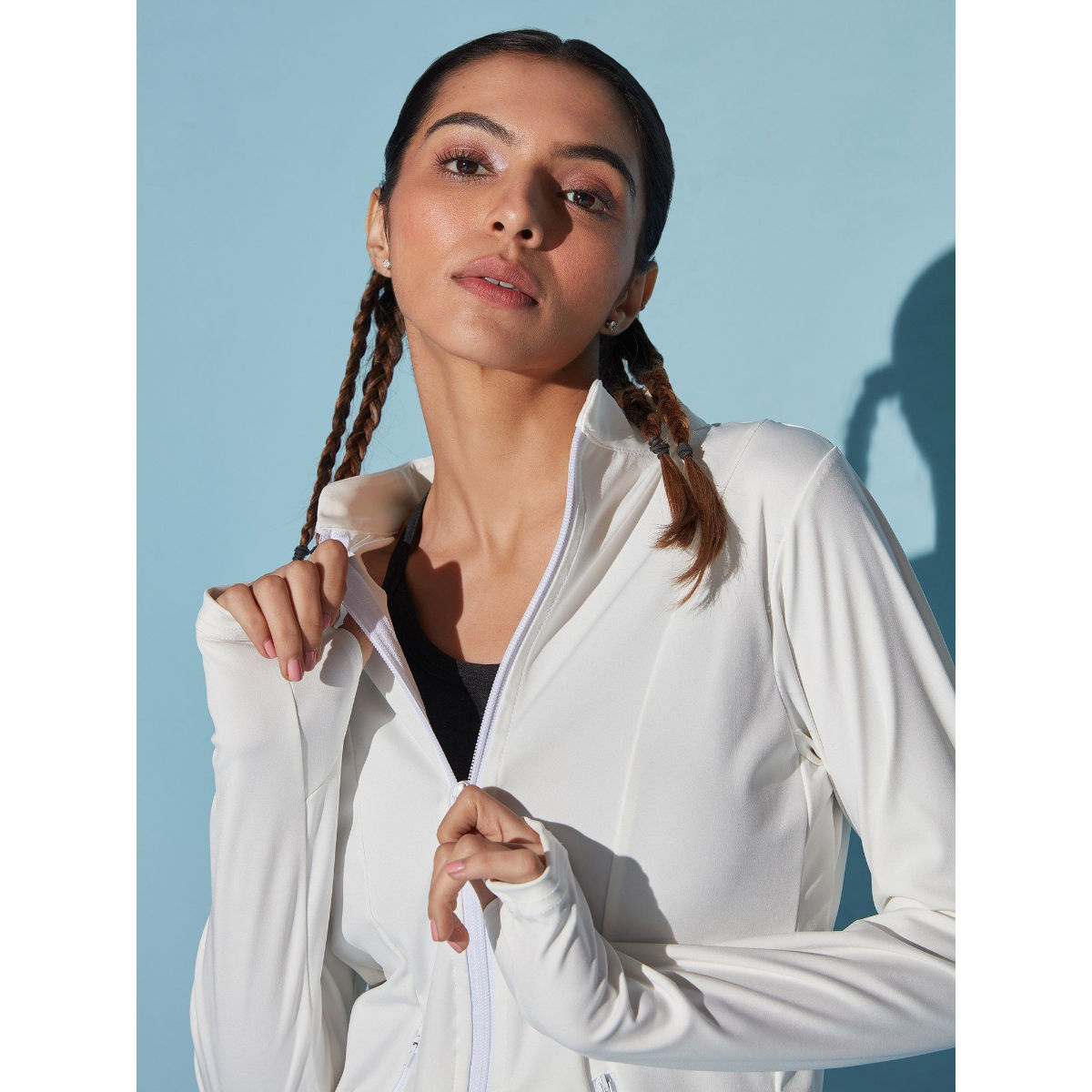 Kica Second Skin Outer Layer White Jacket For Training Buy Kica Second