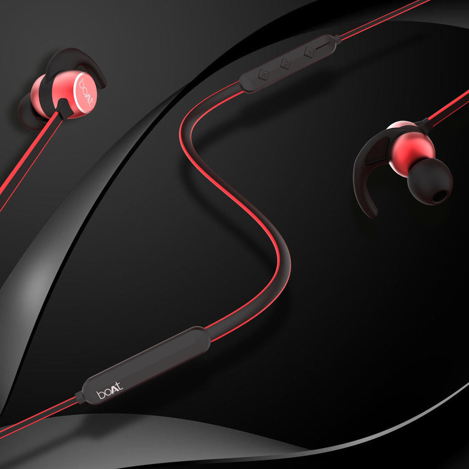 boat rockerz 255 red colour