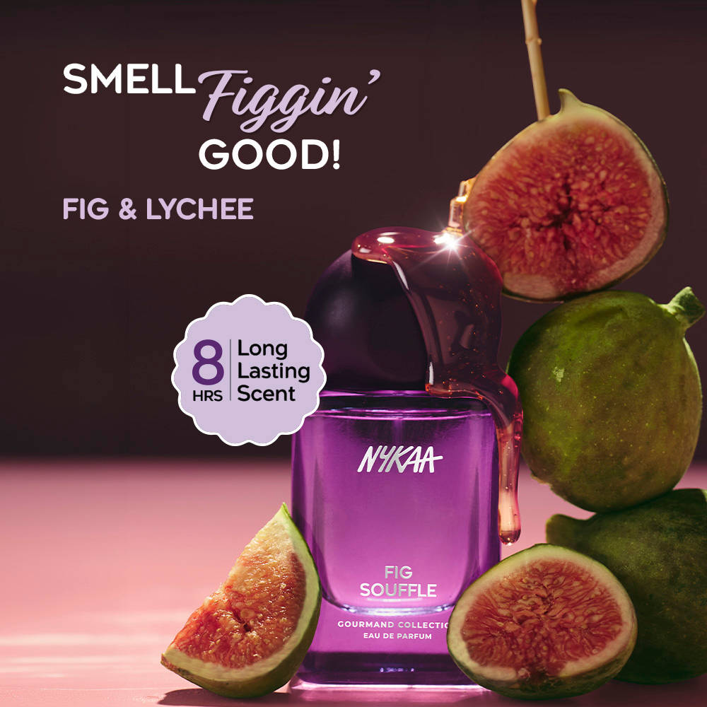 Nykaa Fig Souffle Long Lasting Perfume For Women | Gourmand Fragrance | Lychee, Musk - view 10