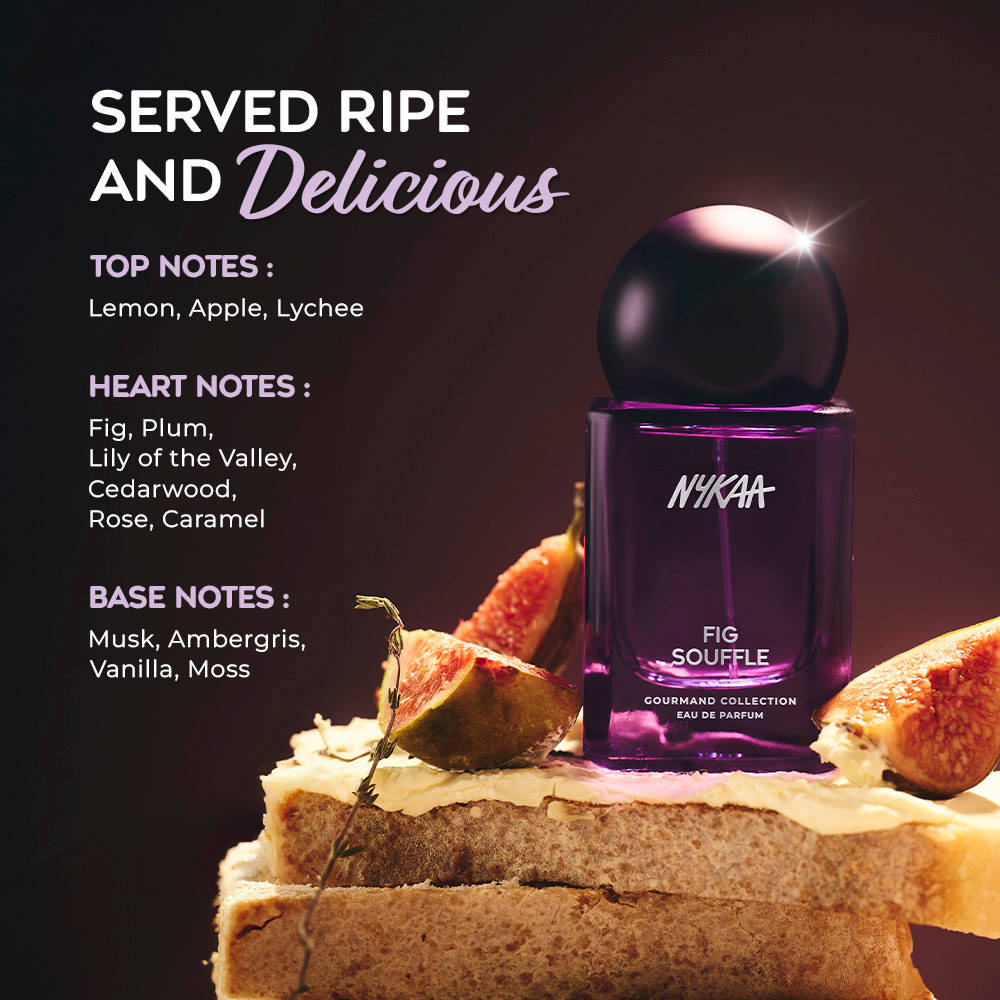 Nykaa Fig Souffle Long Lasting Perfume For Women | Gourmand Fragrance | Lychee, Musk - view 11