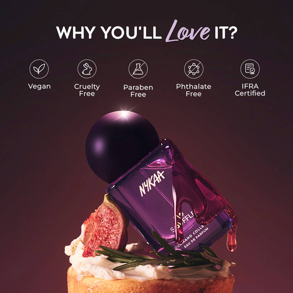 Nykaa Fig Souffle Long Lasting Perfume For Women | Gourmand Fragrance | Lychee, Musk - view 13