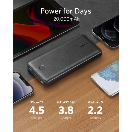 Anker 325 Power Bank (PowerCore 20K) - Micro Center