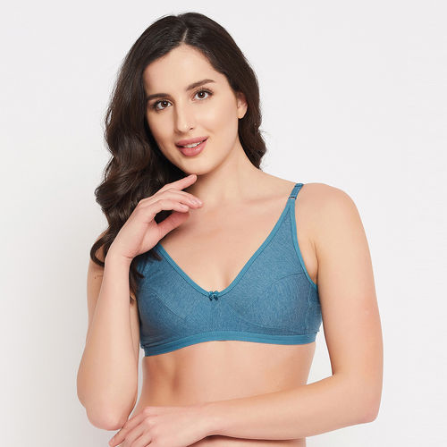 Buy Pack of 2 Non-Padded Non-Wired Bras - Cotton Online India, Best Prices,  COD - Clovia - BRC672P19