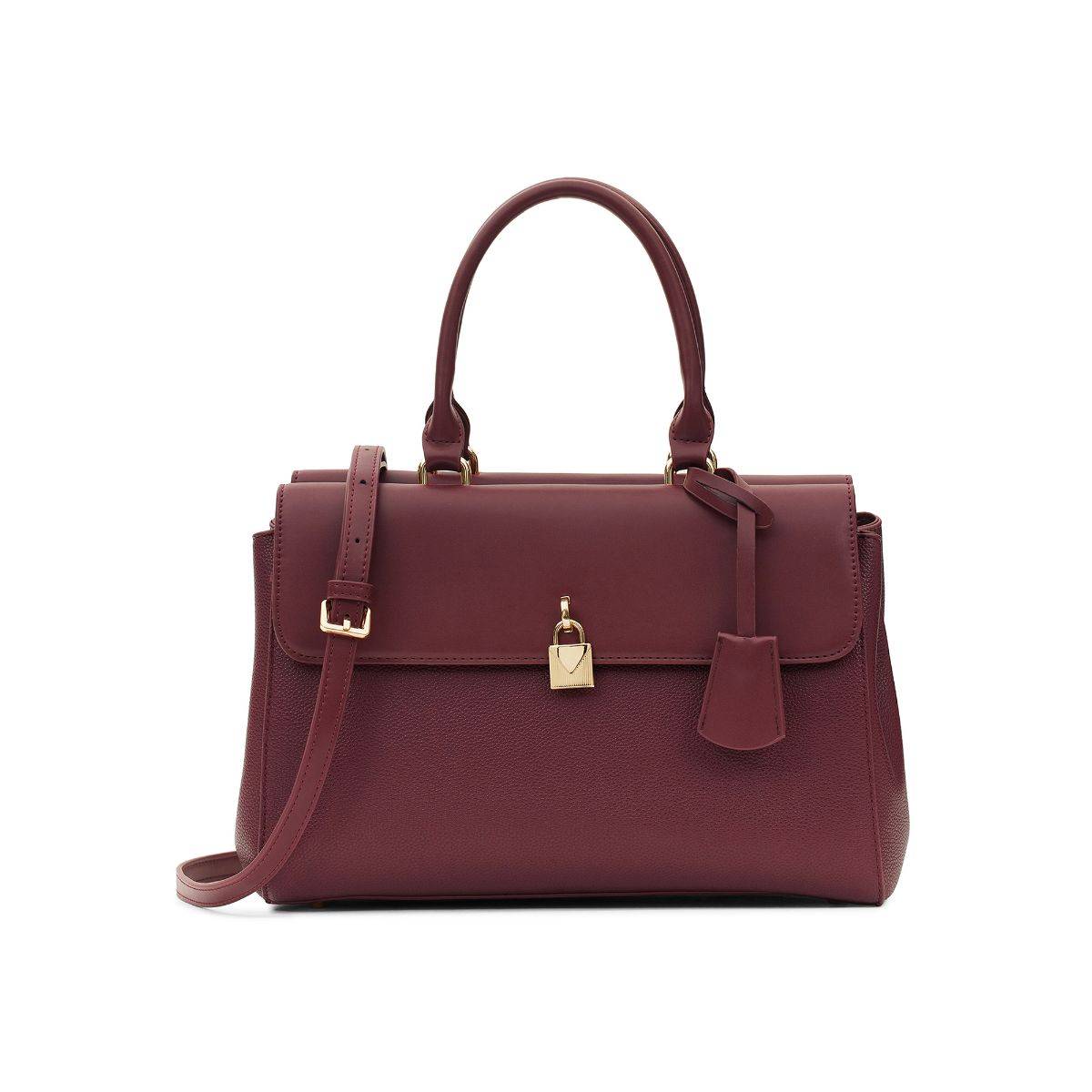 MIRAGGIO Sierra Maroon Handbag (M)