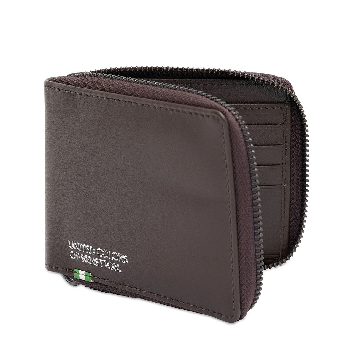 BRUNT letter (ブラント　レッテル)　タンカラー Buy United Colors of Benetton Men Polna Leather Zip Around Wallet