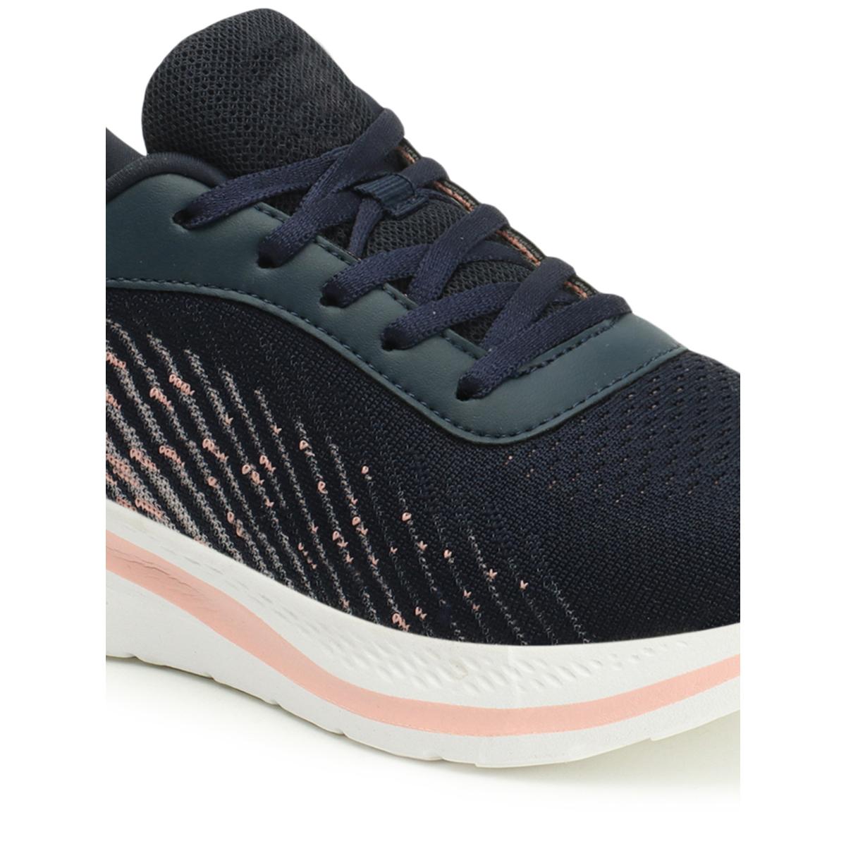 Buy Carlton London Navy Blue LaceUps Women Sporty Walking Shoes Online