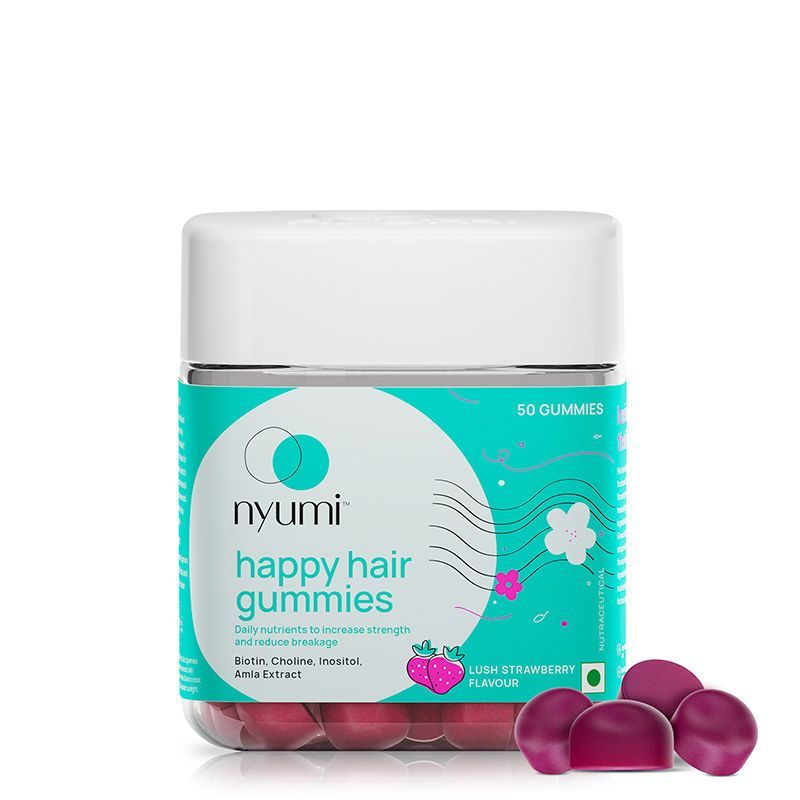 Nyumi Happy Hair Gummies with Amla and Biotin