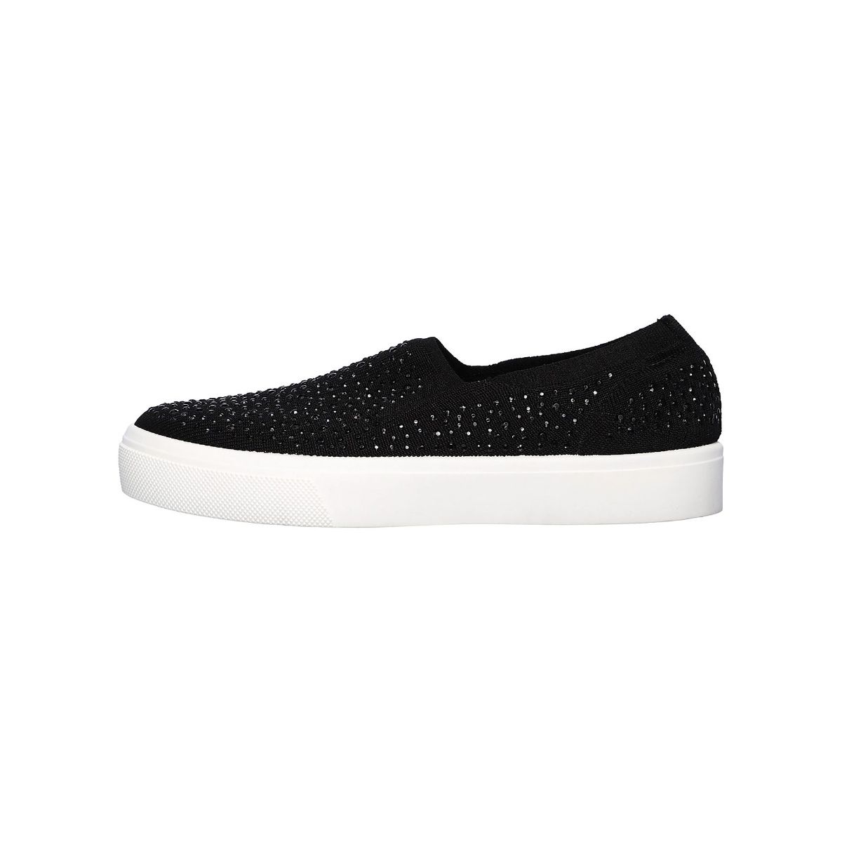 SKECHERS Black Poppy Studded Affair Lifestyle Shoes: Buy SKECHERS Black ...