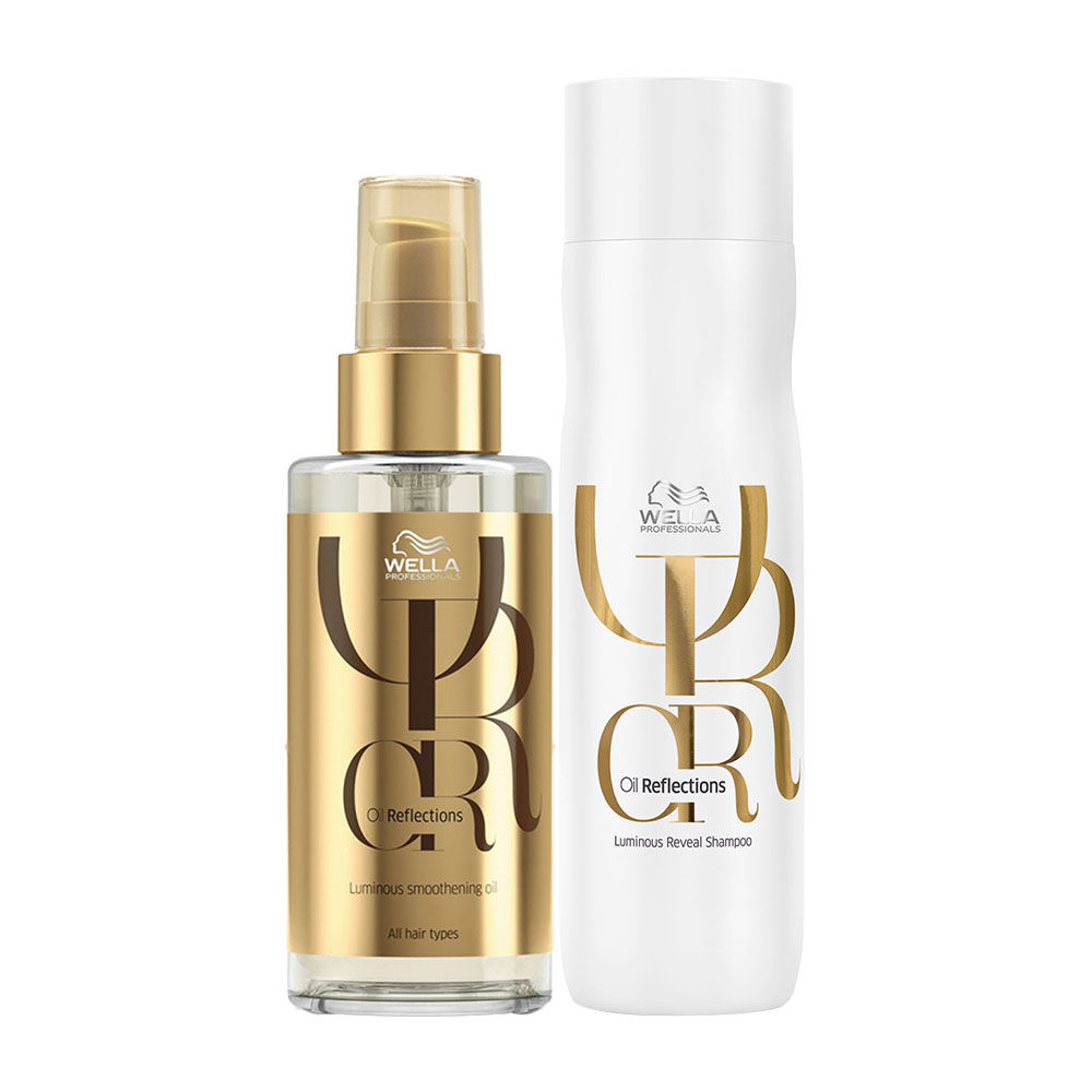 Wella Professionals Oil Reflections Luminous Reveal Shampoo & Luminous Reflection Smoothening Oil