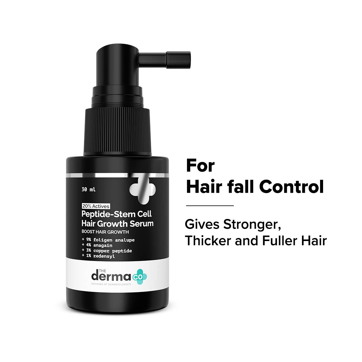 Buy The Derma Co 20% Actives Peptide-Stem Cell Hair Growth Serum with ...