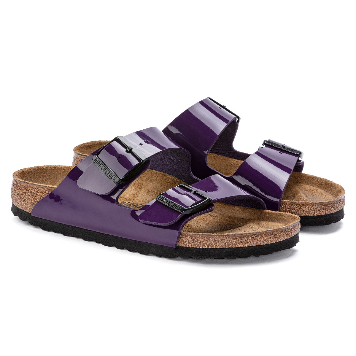 Purple birkenstocks arizona hot sale