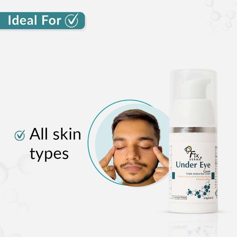 Buy Fixderma Under Eye Cream For Dark Circles Controls Puffiness Online
